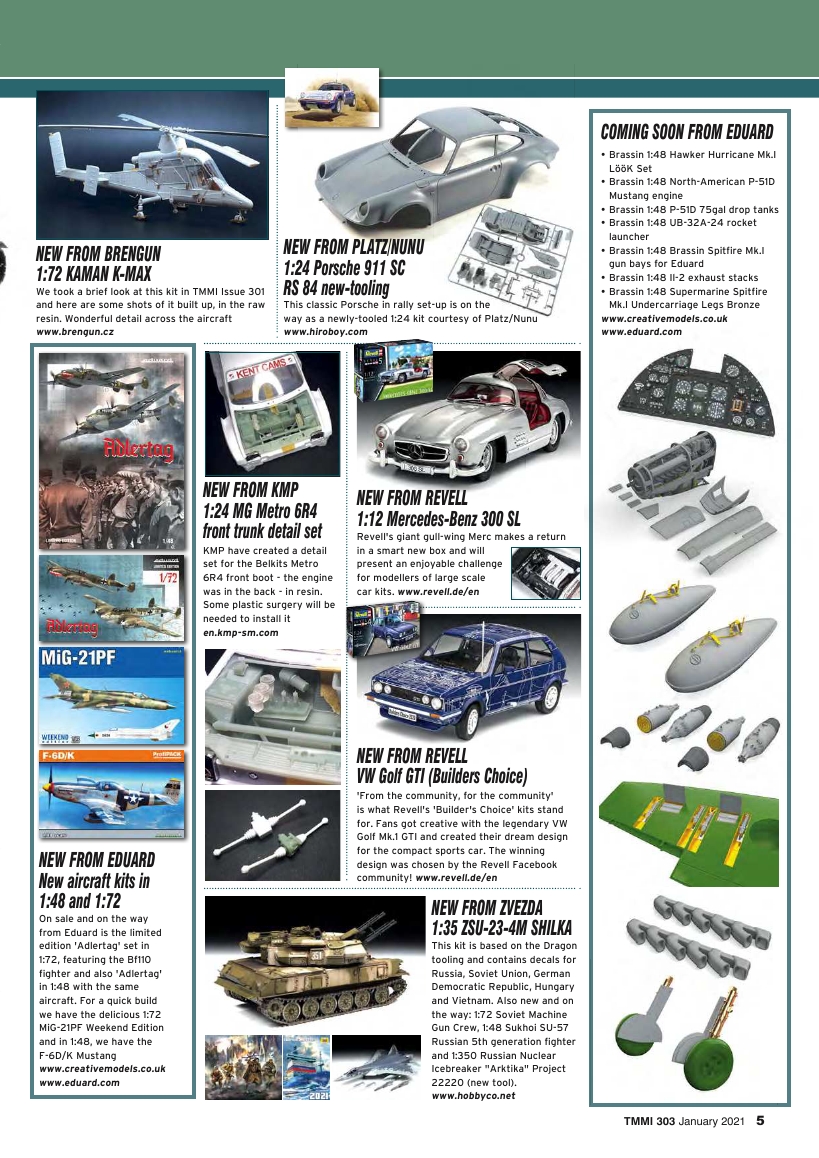 Tamiya Model Magazine 303 (2021-01)